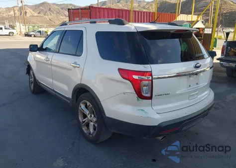 2013 Ford Explorer Limited z USA, uszkodzony, nr VIN 1FM5K7F82DGC72015